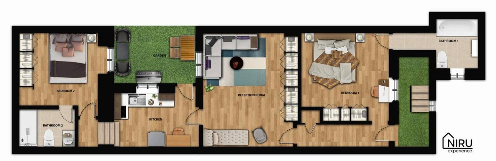 Niru Experience Hidden Gem In Chelsea 2Bd 2Ba Apartment ลอนดอน ภายนอก รูปภาพ